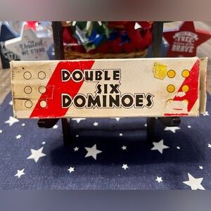 Vintage Double Six Dominoes